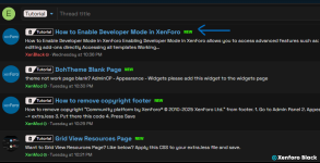 Display "NEW" Icon on Unread Posts